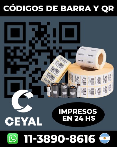 Códigos barras en Papel - Comprá directo de fábrica