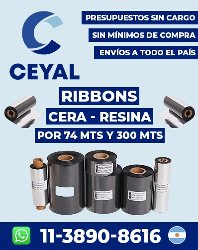 ETIQUETA Y RIBBON - Tu pedido resuelto