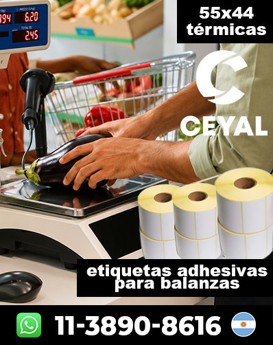 ETIQUETADO TÉRMICO BALANZAS - Respuesta rápida