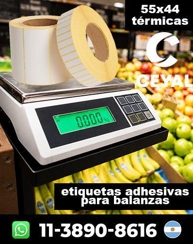 ETIQUETADO TÉRMICO BALANZAS - Respuesta rápida