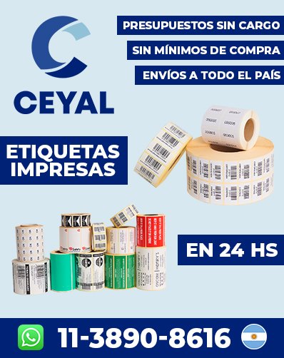etiquetas termicas - Comprá y ahorrá tiempo